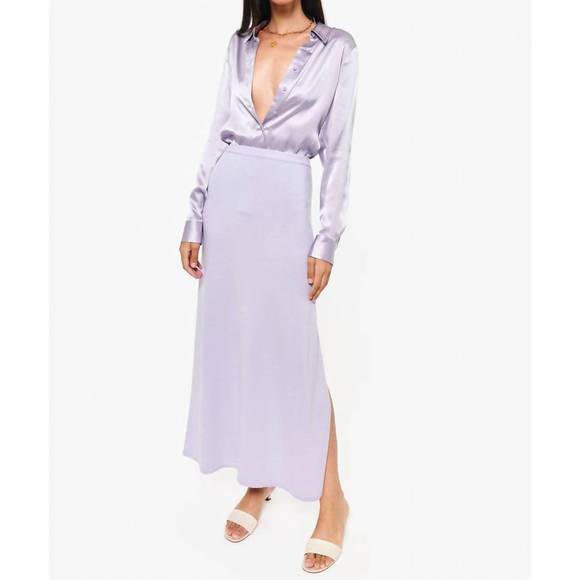 NEW CAMI NYC jovina knit midi skirt in moonflower - Picture 1 of 2